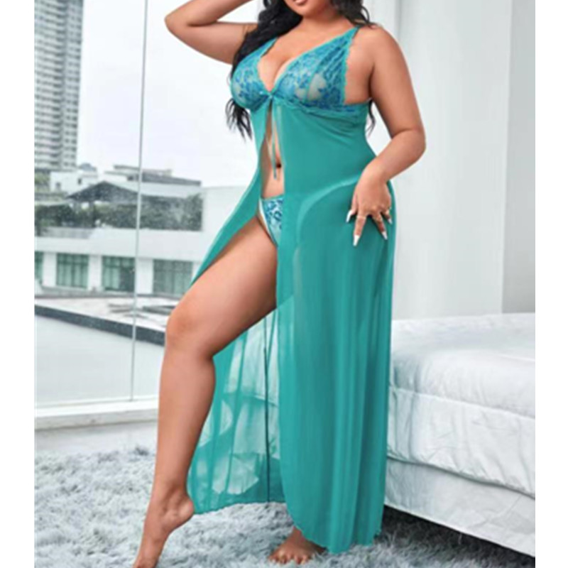 Flyaway Mesh Robe sexy îmbrăcăminte denoapte sexy rochie lungă denoapte rochie denoapte